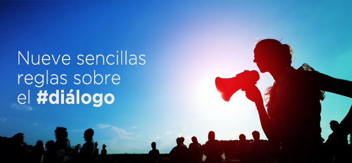 Nueve sencillas reglas sobre el diálogo