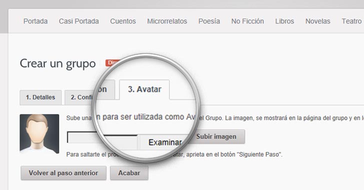 CREAR GRUPO_AVATAR